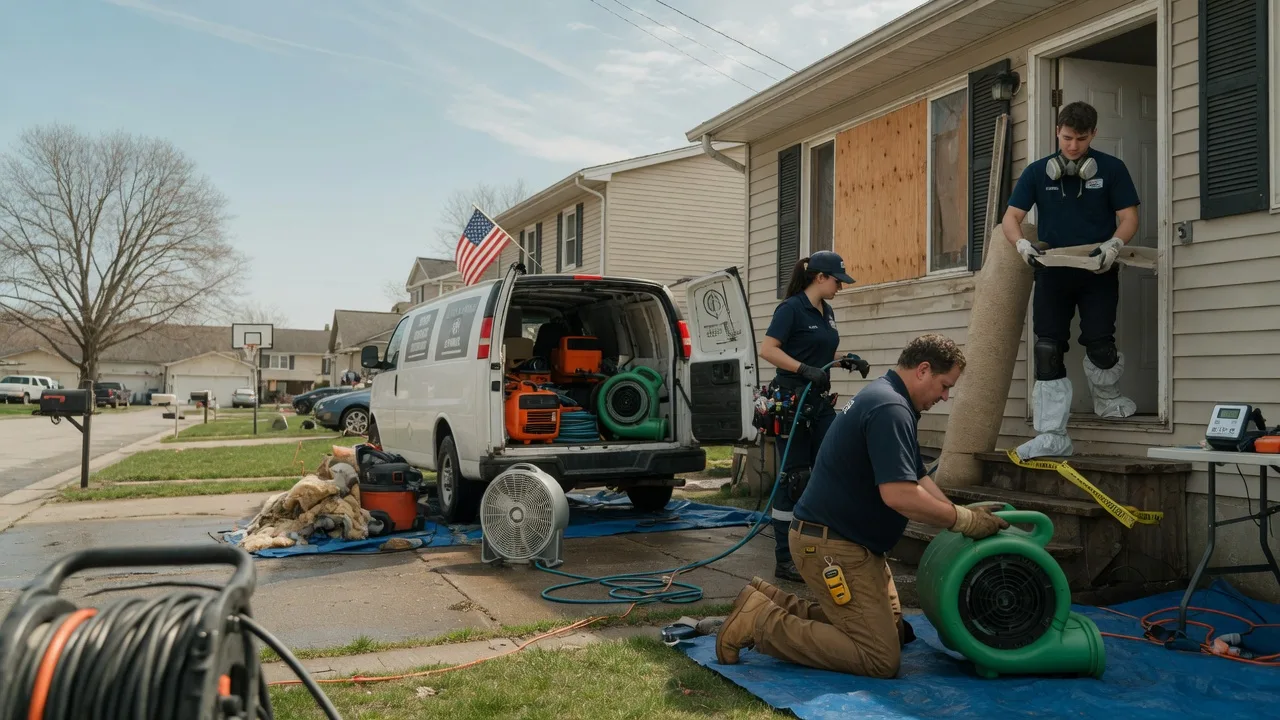 Water Damage Restoration in Campti, LA near me